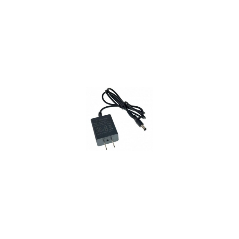 5VDC 1A adapter med amerikansk kontakt. 100 - 240VAC. DC-jack 5,5/2,1 mm