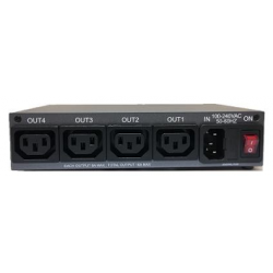 4-portars webbaserad på- och avstängningsutrustning via LAN och internet. Ping av stabil webbsida är routeravstängningskontroll