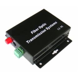 RS485 Single-Mode Fiber Receiver Module - 1-kanals duplex, 20 km räckvidd