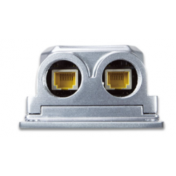 IP67 tät Gigabit PoE++ injektor (60W) PoE + Data. 24 -56VDC ingång POE steg upp 24vdc till 48/56Vdc POE steg upp