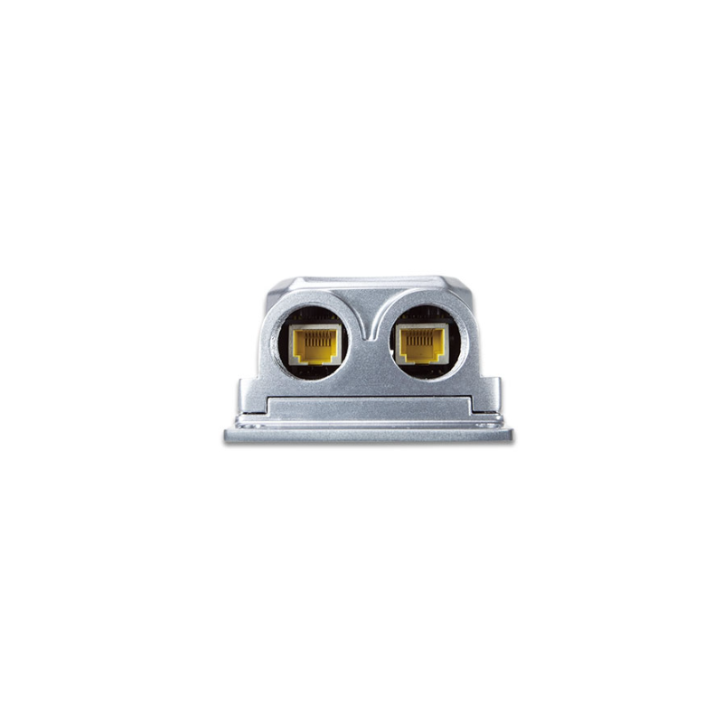 IP67 tät Gigabit PoE++ injektor (60W) PoE + Data. 24 -56VDC ingång POE steg upp 24vdc till 48/56Vdc POE steg upp