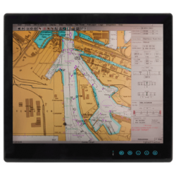 19" i5 ECDIS DNVGL-CG-0339, IACS E10 Marin godkänd panel PC