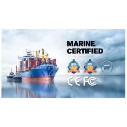 19" i5 ECDIS DNVGL-CG-0339, IACS E10 Marin godkänd panel PC