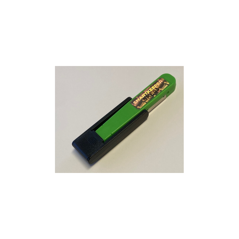 Nyckel för USB B-portlås. Förhindrar åtkomst till USB B-porten. Endast specialnyckeln kan öppna låset