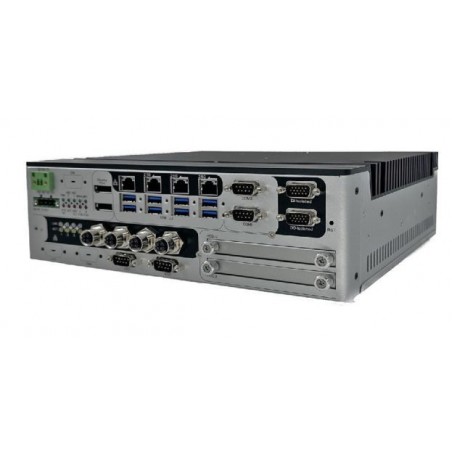 Intel® 12th / 13th Gen CoreTM Fanless Edge AI-dator som stöder Nvidia® RTX-A2000 med 2x10G POEs