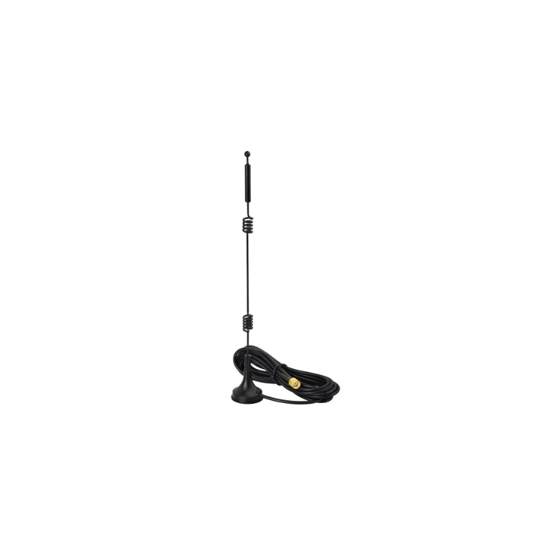 9 dBi LTE GSM piskantenn med magnetisk bas. 3 meter kabel med SMA hane