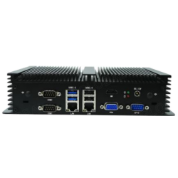 Fläktlös Embedded PC i7 HDMI, VGA SIM, WIFI, RS232/422/485 seriell