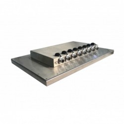 Industrial Panel PC 15,6" FULL IP65 i3, i5, i7, J1900 Celeron Capacitive touch 24vdc Waterproff, RS232, USB, VESA-fäste