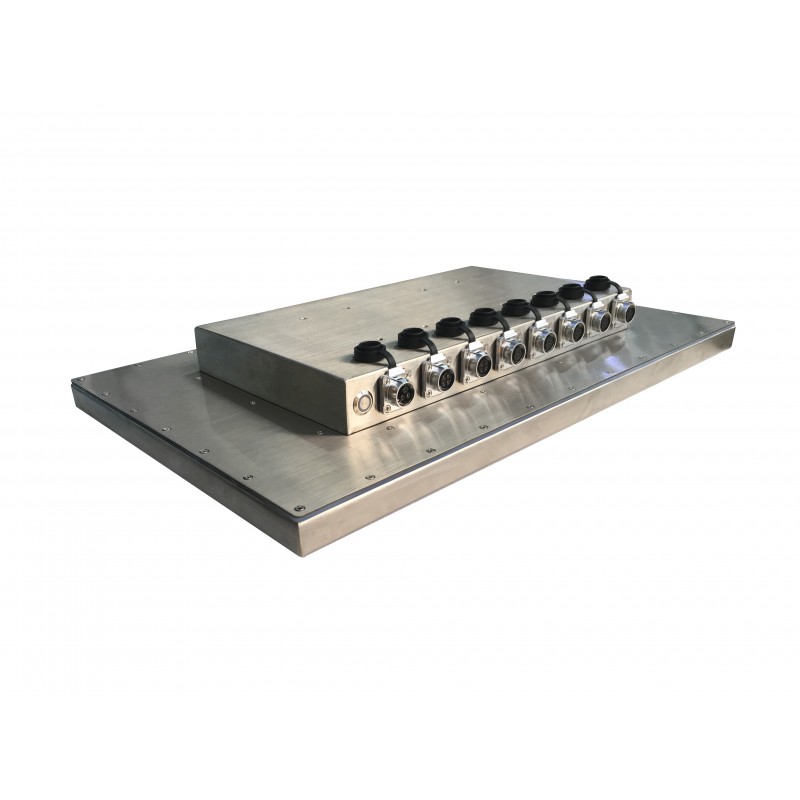 Industrial Panel PC 15,6" FULL IP65 i3, i5, i7, J1900 Celeron Capacitive touch 24vdc Waterproff, RS232, USB, VESA-fäste