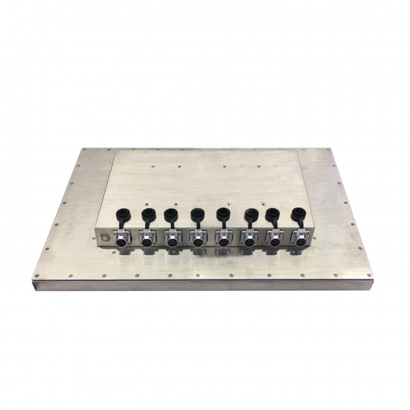 Industrial Panel PC 15,6" FULL IP65 i3, i5, i7, J1900 Celeron Capacitive touch 24vdc Waterproff, RS232, USB, VESA-fäste
