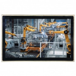 Industrial Panel PC 15,6" FULL IP65 i3, i5, i7, J1900 Celeron Capacitive touch 24vdc Waterproff, RS232, USB, VESA-fäste
