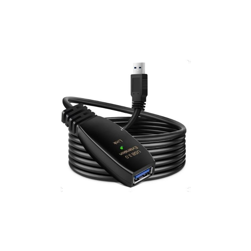 15m Active USB3.0 förlängningskabel med signalförstärkare