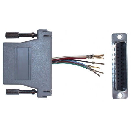 DB25 haneeee till RJ45 hon anpassningsåtgärder kontakt med valfria PIN Uppdrag