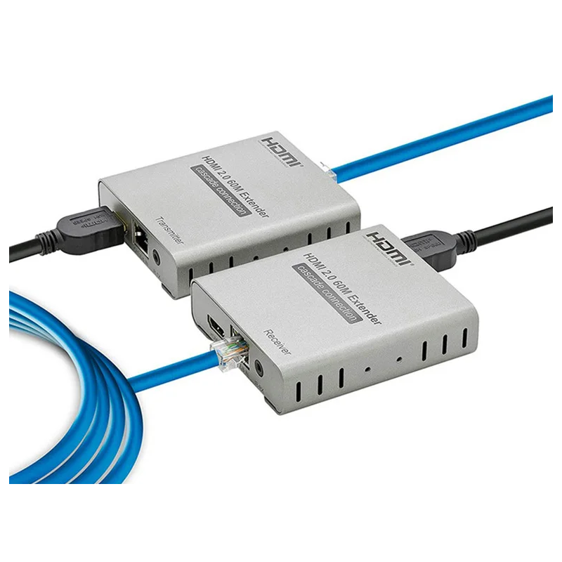 4K HDMI Extender Set - Upp till 60m över RJ45 Cat 5e/6/7
