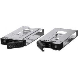 Hårddiskfack för 2 x 2½" SAS/SATA SSD/HDD fylls som 5½" enhet RW225-12G