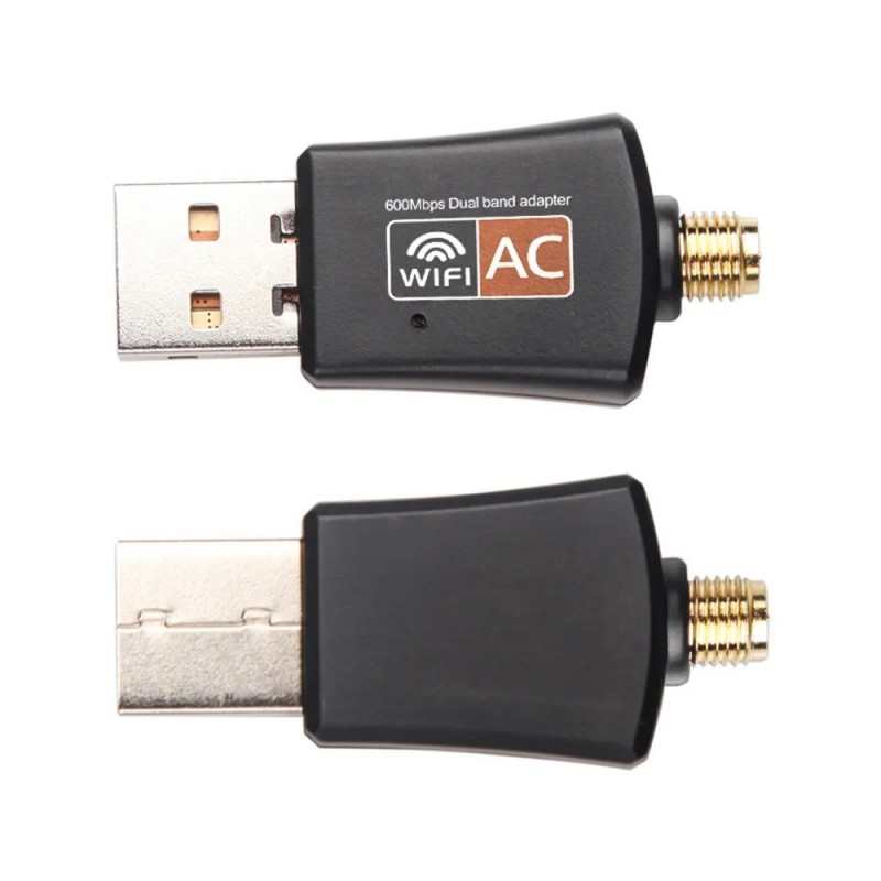 Wifi Dongle Dual Band, 600 Mbps, 2,4 GHz och 5 GHz