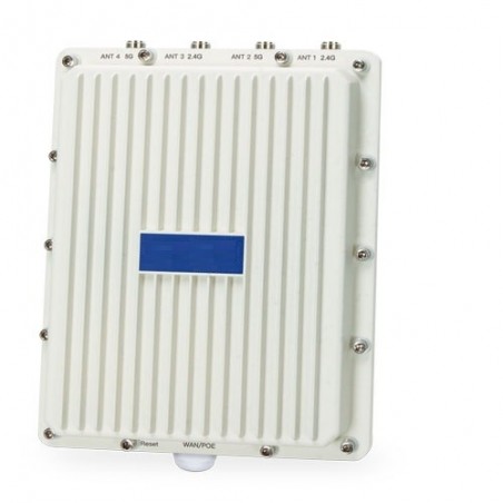 3000Mbit utomhus Wifi Access Point, Gateway, Repeater - Dual Band 2,4/5GHz, IP67 aluminiumhölje, PoE+