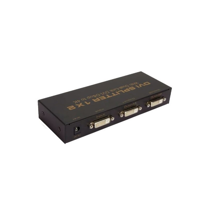 2-portars DVI-D Splitter - 4K-upplösning, enkel installation