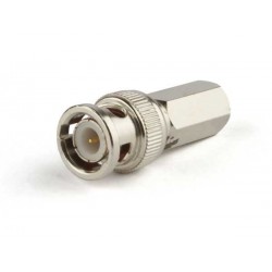 BNC haneeekontakt för RG59 och RG58 koaxialkabel. Crimp.