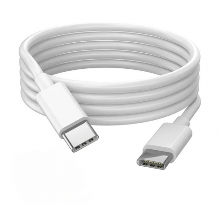 USB-C til USB-C laddningskabel 100watt 5A, PD (strömförsörjning) 2m vit kvalitet Iphone Huawei Macbook iPad
