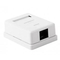 RJ45 Kat. 6a vägguttag STP Skärmad