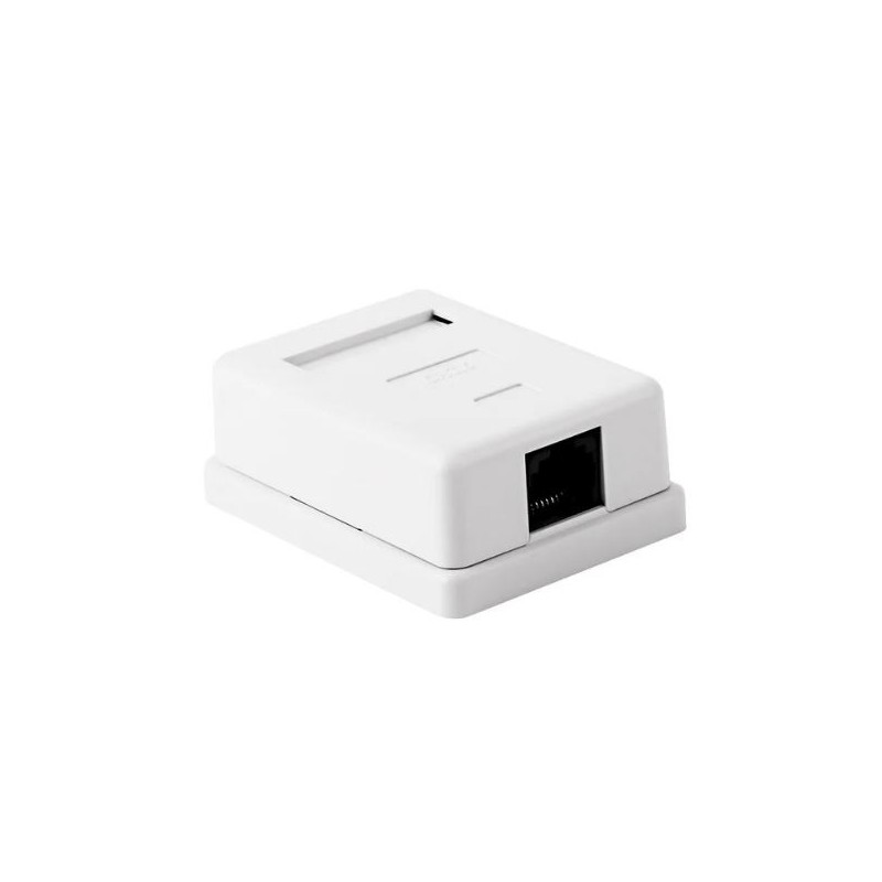 RJ45 Kat. 6a vägguttag STP Skärmad