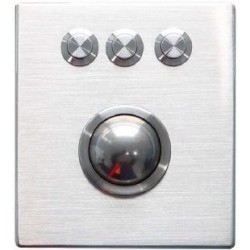 Industriell optisk trackball stål, IP68, IP65, vattentät, USB