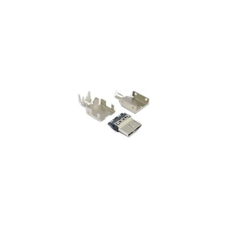 USB 3.0 Micro B haneee-stik. Loddeterminaler