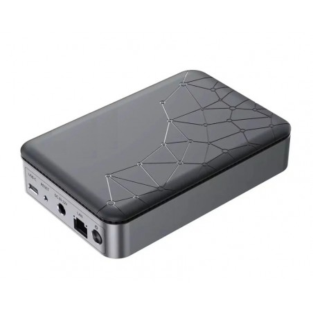 2.5 SATA SSD/HDD-hölje med NAS-funktion - 8TB kapacitet, USB3.2Gen1 Type-C, RJ45 1Gbps, SATA3.0 6Gbps