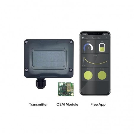 Trådlös Bluetooth-töjningsmätare, lastcell, lastcellssändarmodul - 30m till 90m räckvidd - iOS/Android APP - IP67