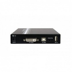 IP-baserad KVM-switchkonsol med DVI/VGA upp till 1920x1200 upplösning