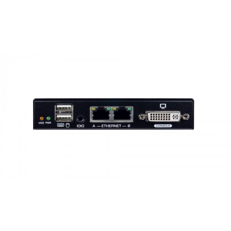 IP-baserad KVM-switchkonsol med DVI/VGA upp till 1920x1200 upplösning