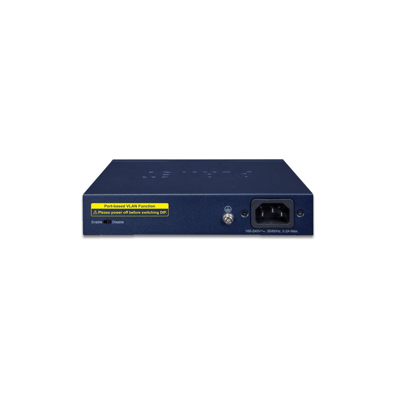 8-portars Gigabit Ethernet-switch - 16 Gbps bandbredd, energieffektivt nätverk