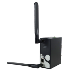 DIN-monterad WiFi-åtkomstpunkt: 867 Mbps, PoE, Dual Band 2,4/5GHz