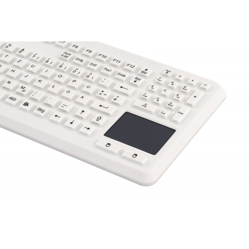 Pharma Medico-tangentbord IP65/IP68 vattentätt silikontangentbord