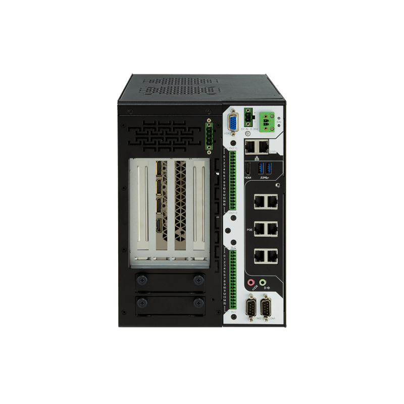Industry AI Platform - NVIDIA RTX 3070 eller Dual Tesla T4 GPU, 10:e generationens Xeon® Core™ - 6 GbE PoE