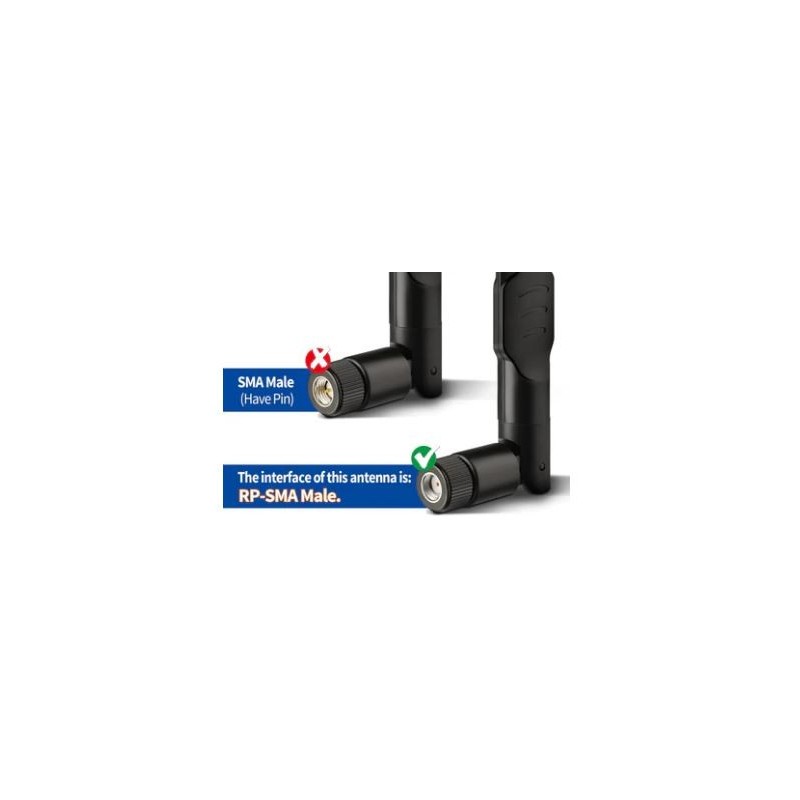 RP-SMA-antenn, 8Dbi 4G LTE , Kabel IPX IPEX U.FL MHF4 , M.2 NGFF , Intel AX200NGW 8265AC 8265NGW 7265AC 9560AC M.2 NGFF