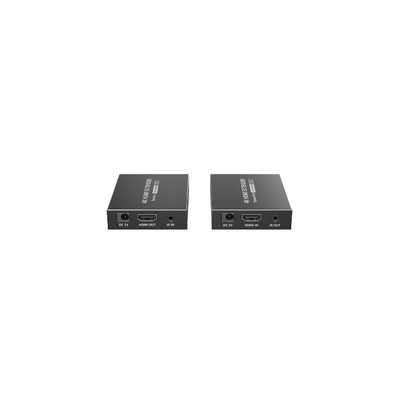4K30 HDMI Extender, 0 bildfördröjning, 4K30 40 meter, 1080p 70 meter, POC, Cat6a/7