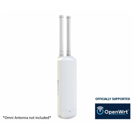 Utomhus 1200Mbit Dual Band WiFi Access Point med OpenWRT