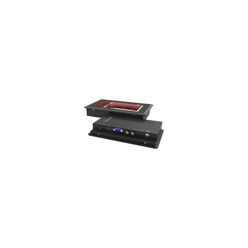 7” industriell pekskärmsskärm - Hög ljusstyrka, IP64-klassad multi-touch utomhus