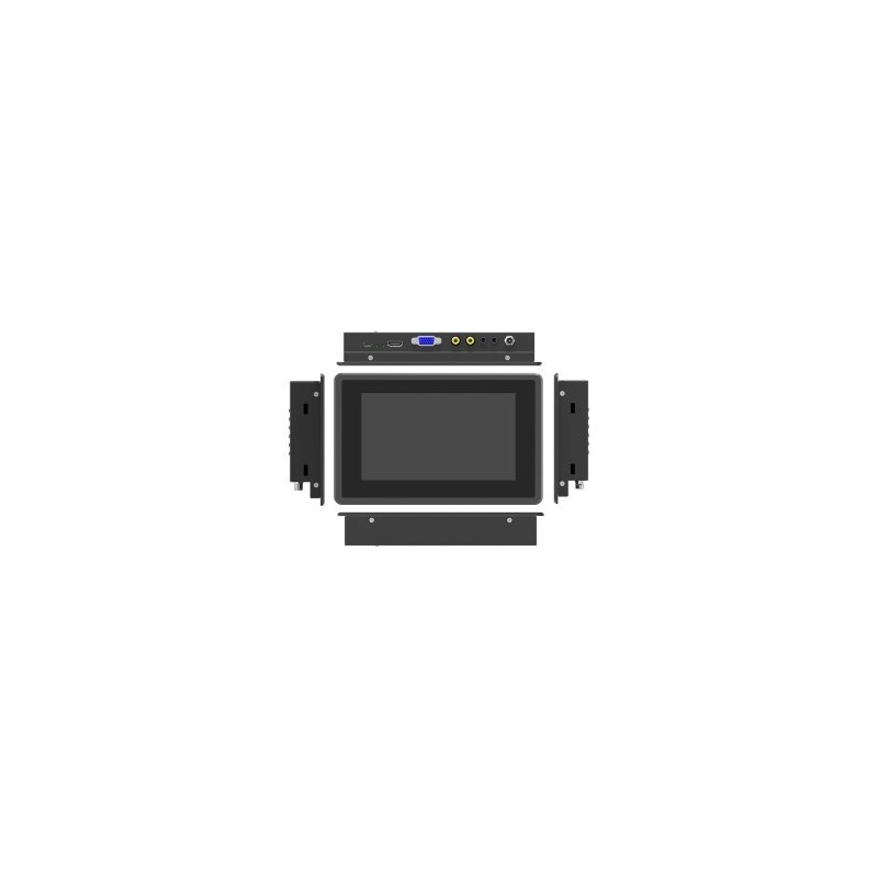 7” industriell pekskärmsskärm - Hög ljusstyrka, IP64-klassad multi-touch utomhus