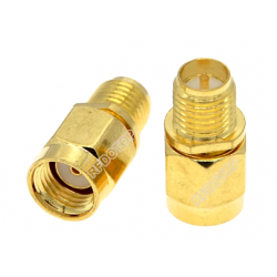 RSMAM-RSMAF adapter, O-ring + hål för gänga + stift