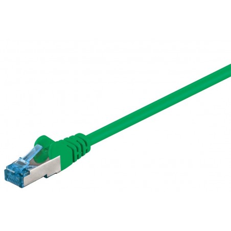 Brandskyddsmedel Kat. 6A RJ45 nätverkskabel - 5M grön