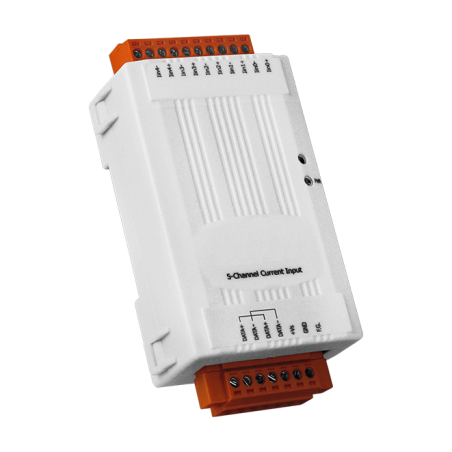 5 analoga ingångar 0-20mA/4-20mA med DCON MODBUS RTU