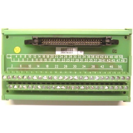 Adlink DIN-50P-01 Plintkort med 50 skruvterminaler
