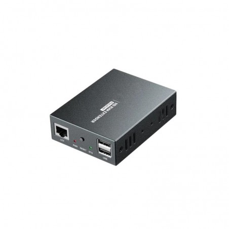 Mottagare för HDMI KVM-förlängare, 150 meter över Cat 6a RJ45-kabel, över LAN, IR, USB