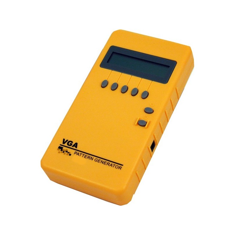 Testgenerator för VGA-skärmar. 34 olika testmönster
