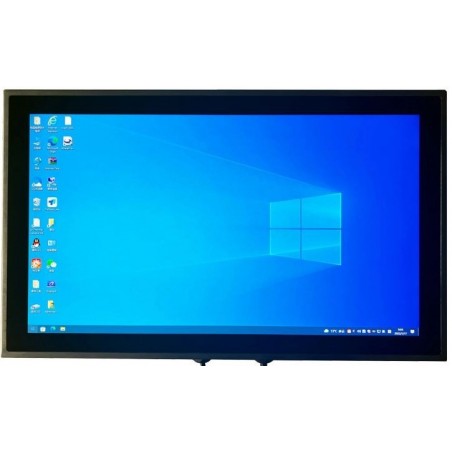21,5 IP67 vattentät monitor - 1000 nits ljusstyrka, Vesa, utomhus, Optical bonding
