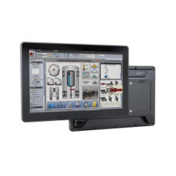 10,1" pekskärm, VEsa 75x75, USB-driven, industriellt 16:10-format