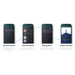 Multi-betalningsterminal för obevakade självbetjäningssystem, Apple Pay, Google Pay, MobilePay